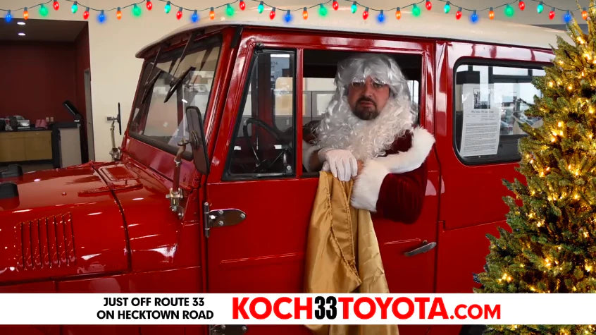 Koch33 Toyota offroad Christmas event for kids