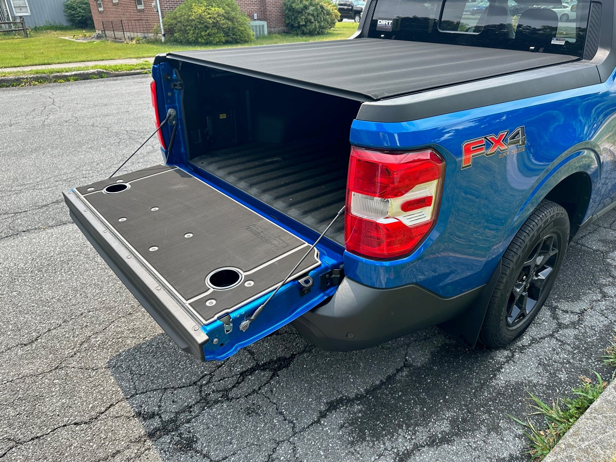 Maverick tailgate cover