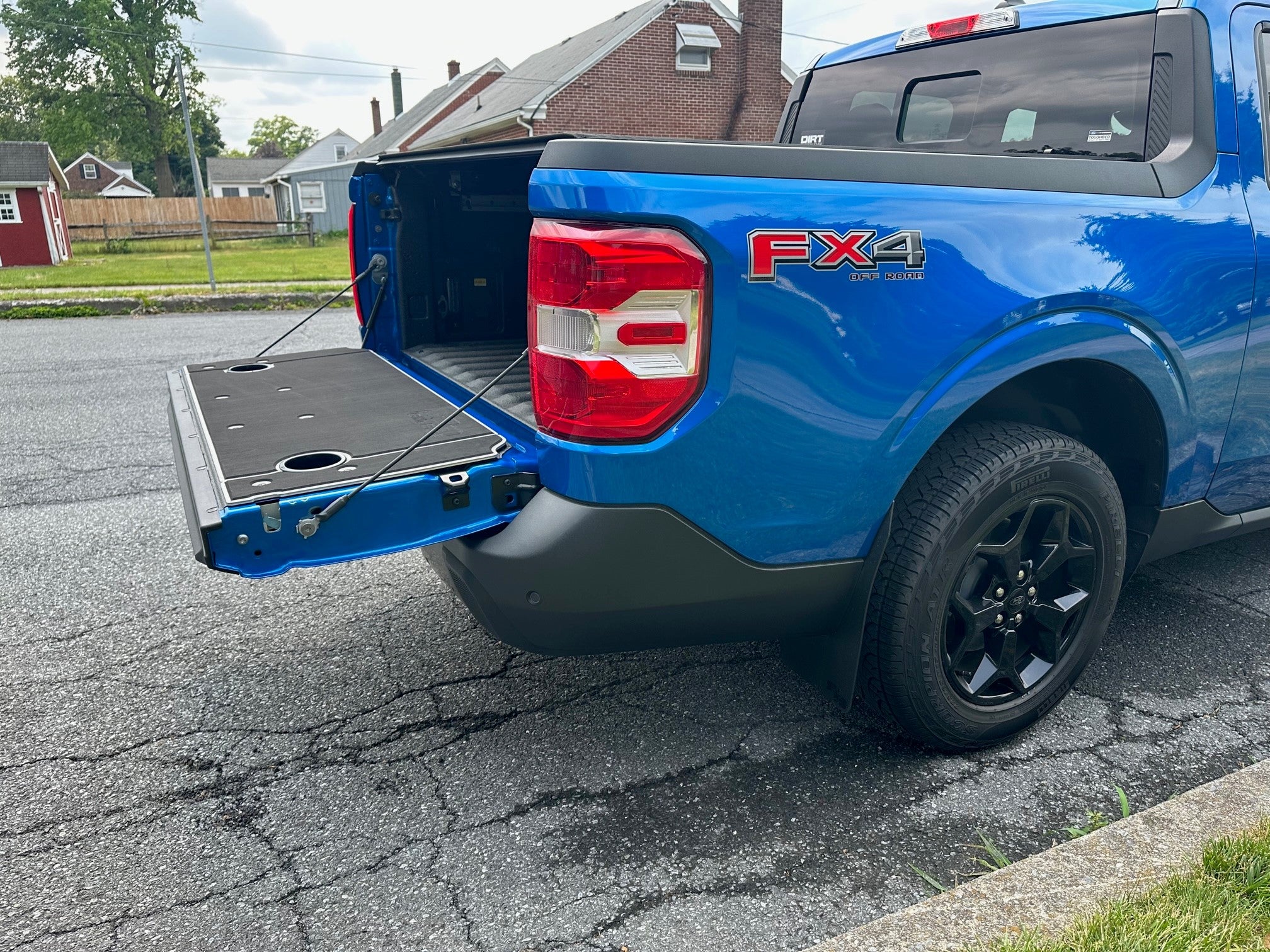 Maverick tailgate cover