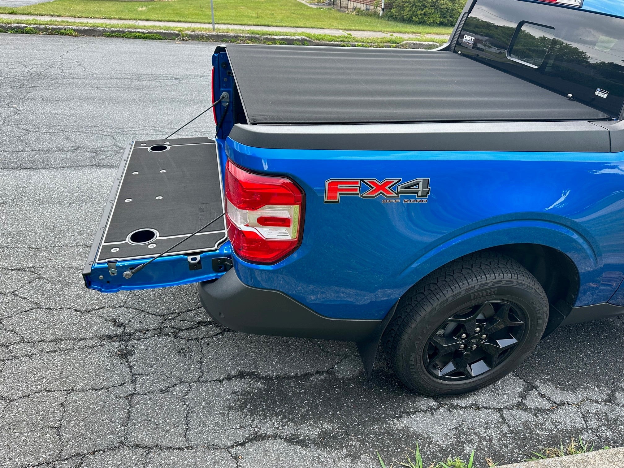 Maverick tailgate cover