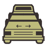 Note mounting surface and base footprint