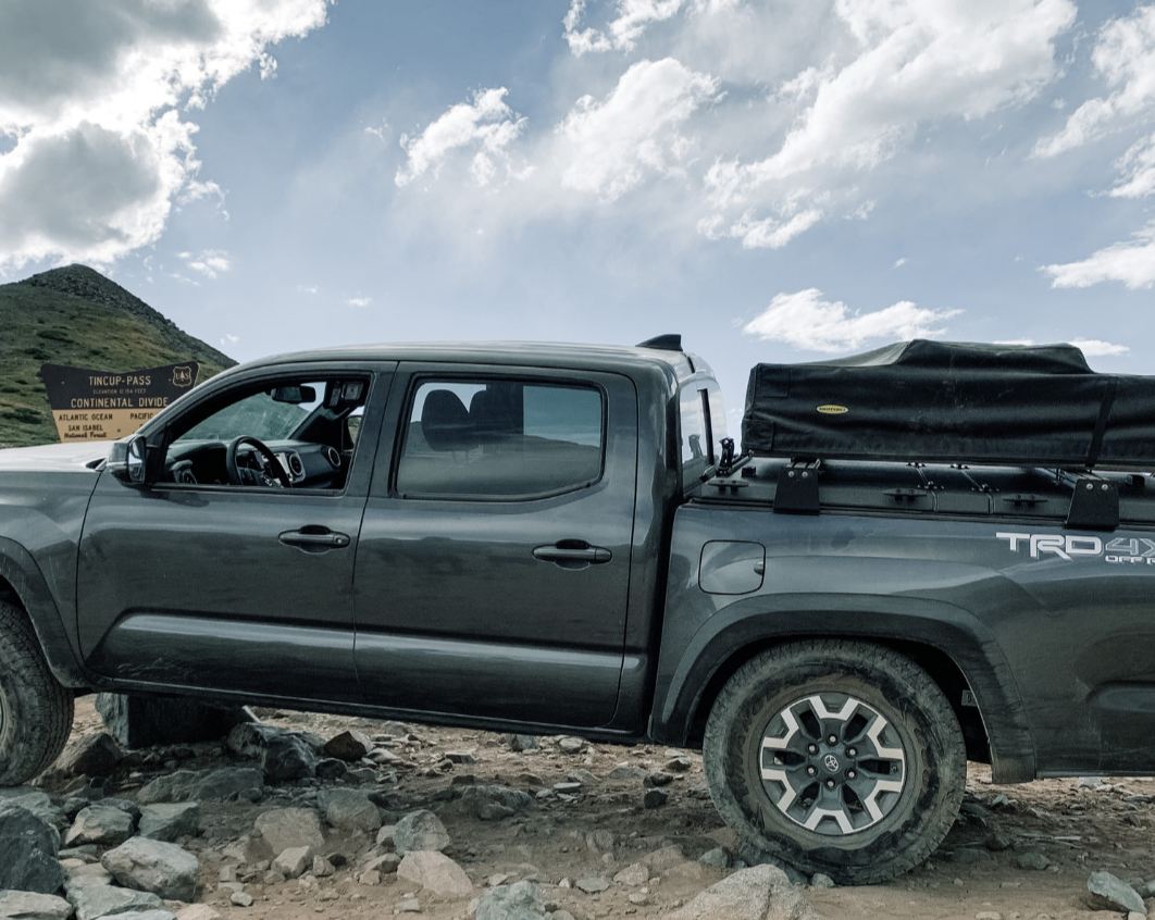 Tacoma bed rack system
