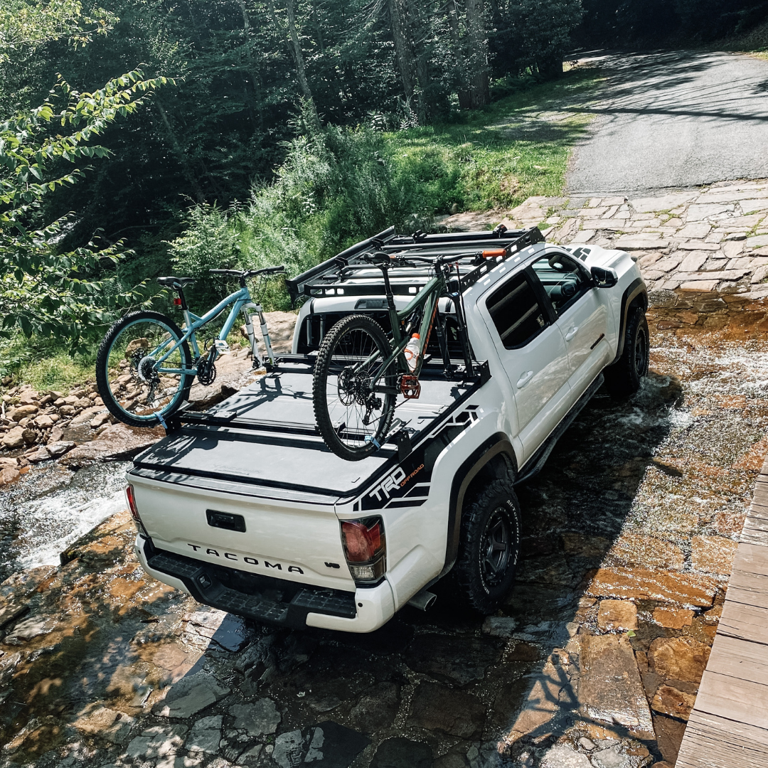 Tacoma bed rack system