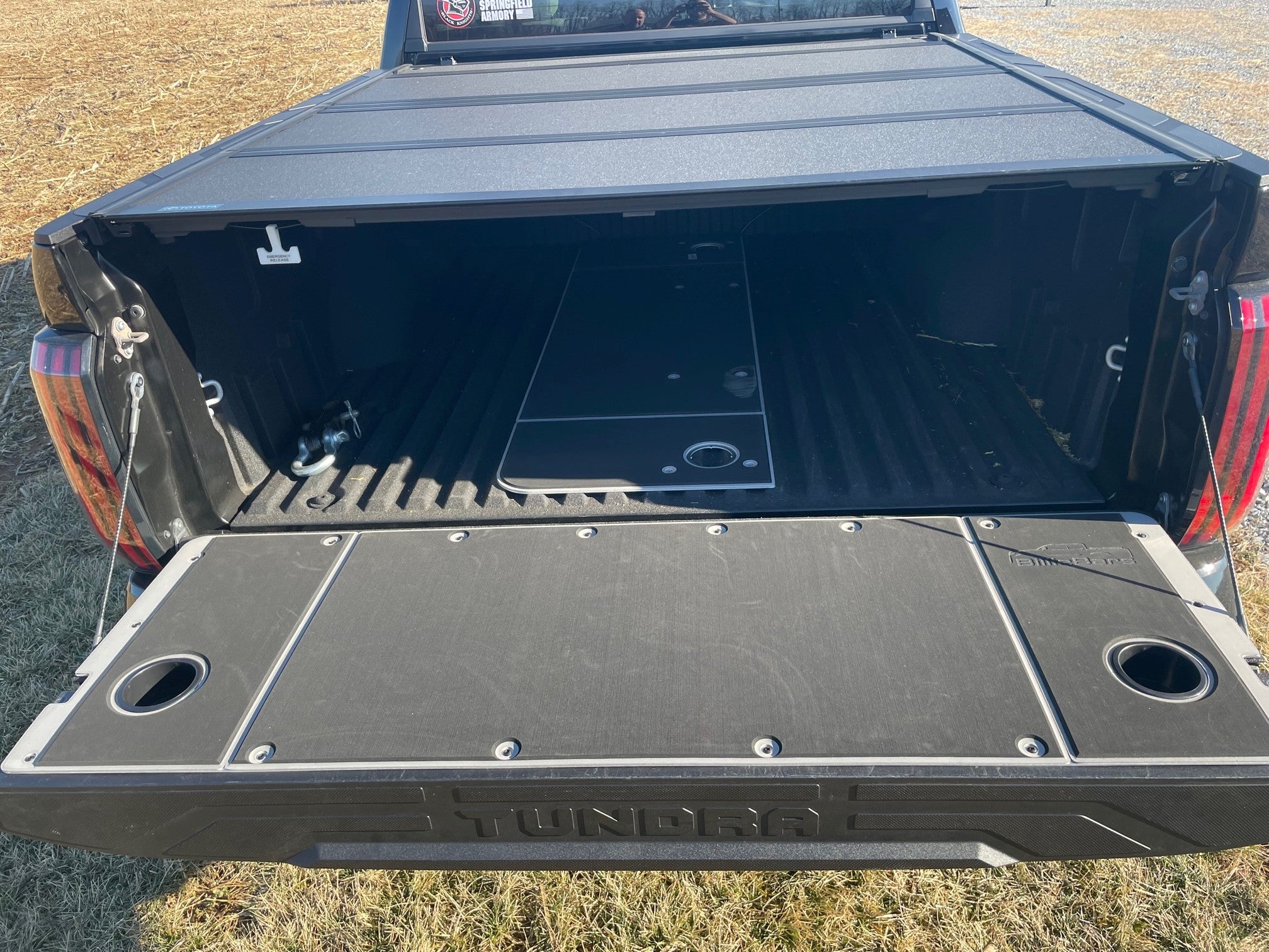 Tundra tailgate cover