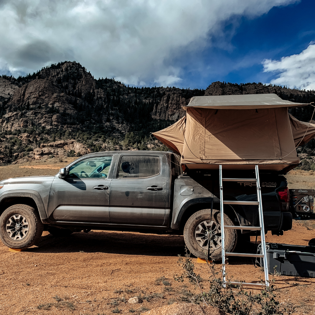 Tacoma bed rack system