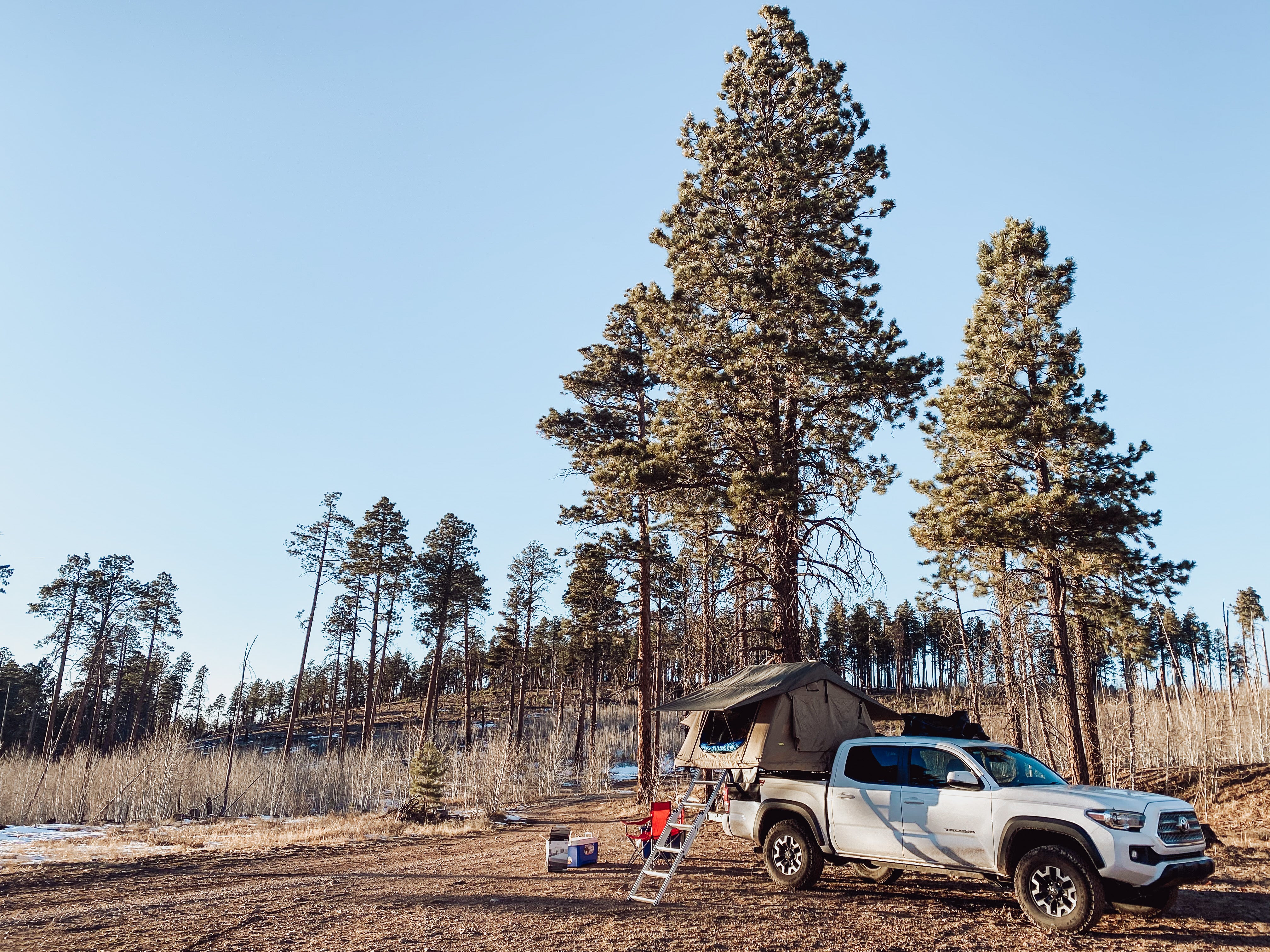Tacoma bed rack system
