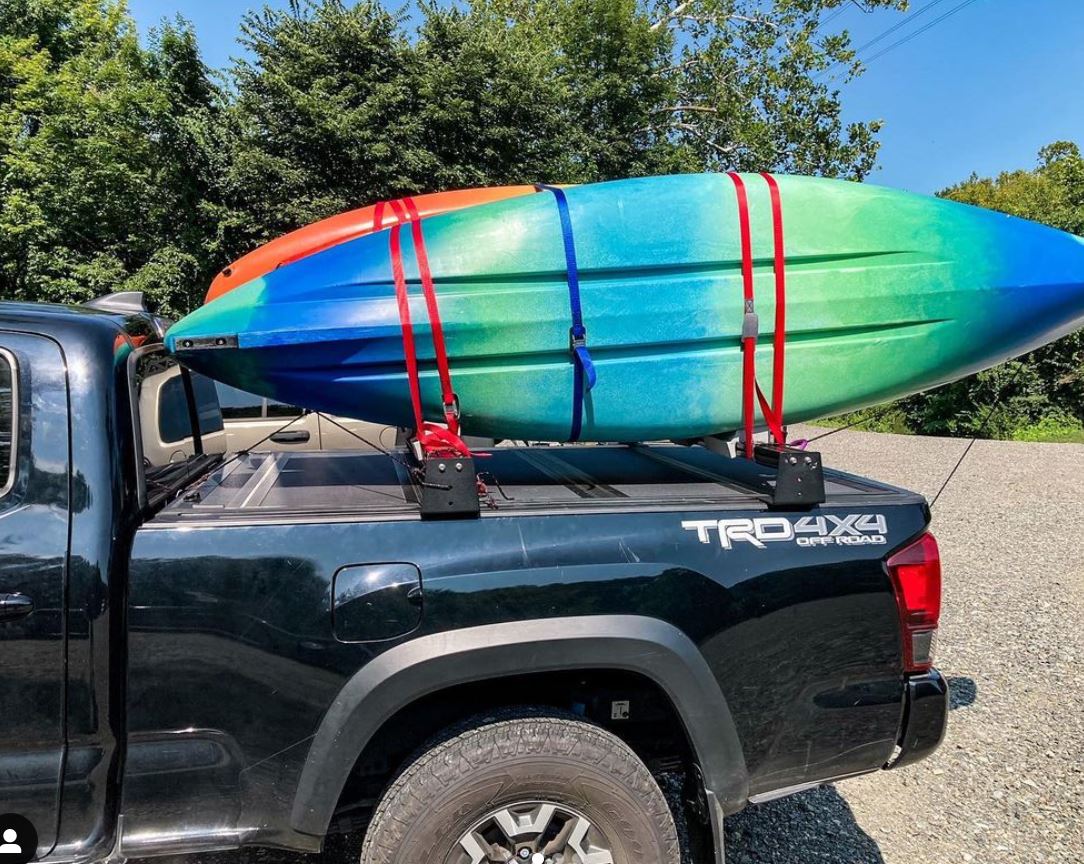 Tacoma bed rack system