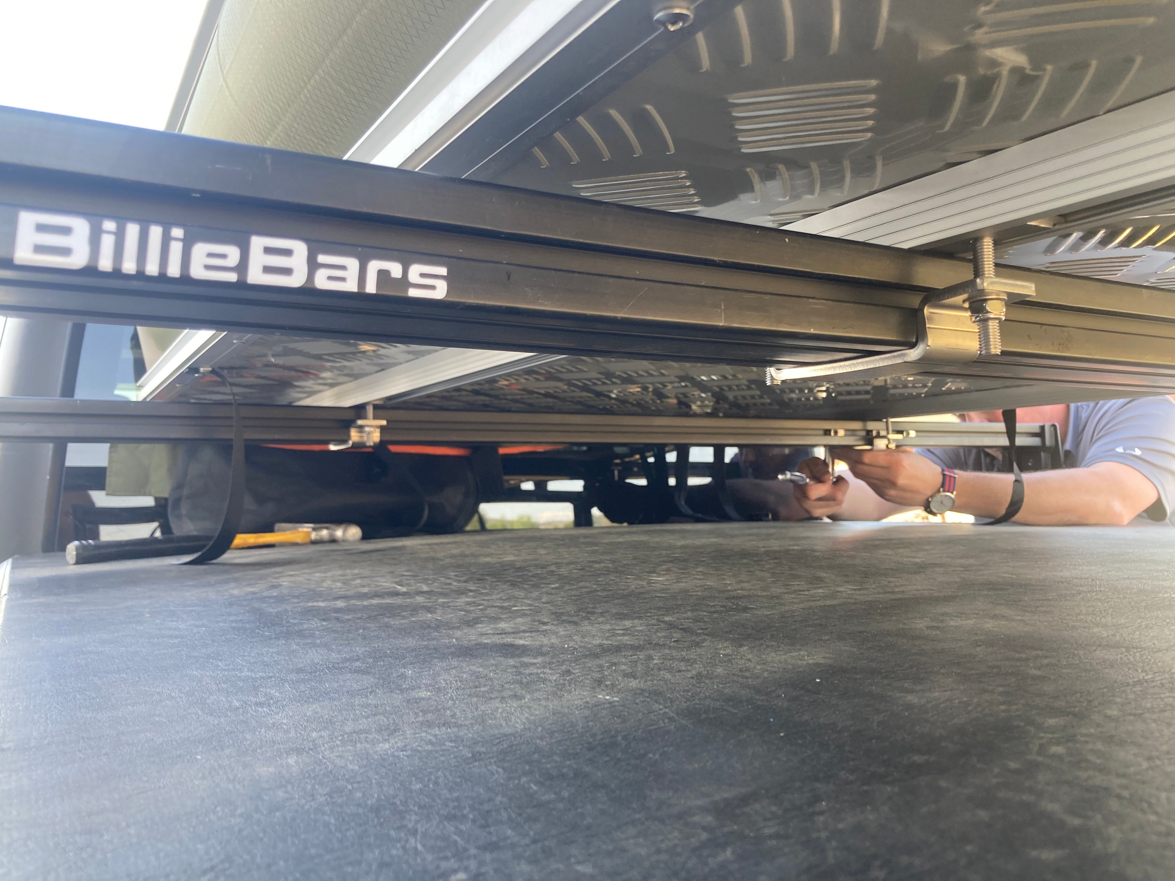 Roof Top Tent Mounting Clamps