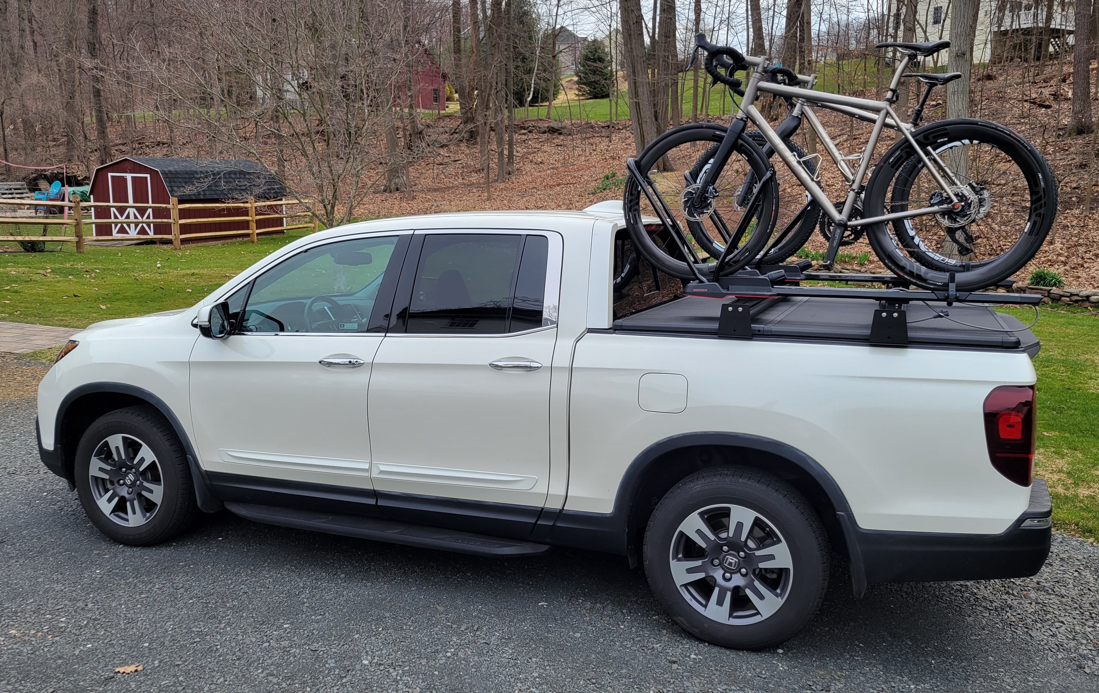 Ridgeline bed rack system