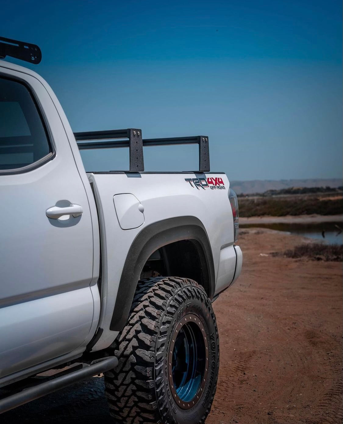 Tacoma bed rack system
