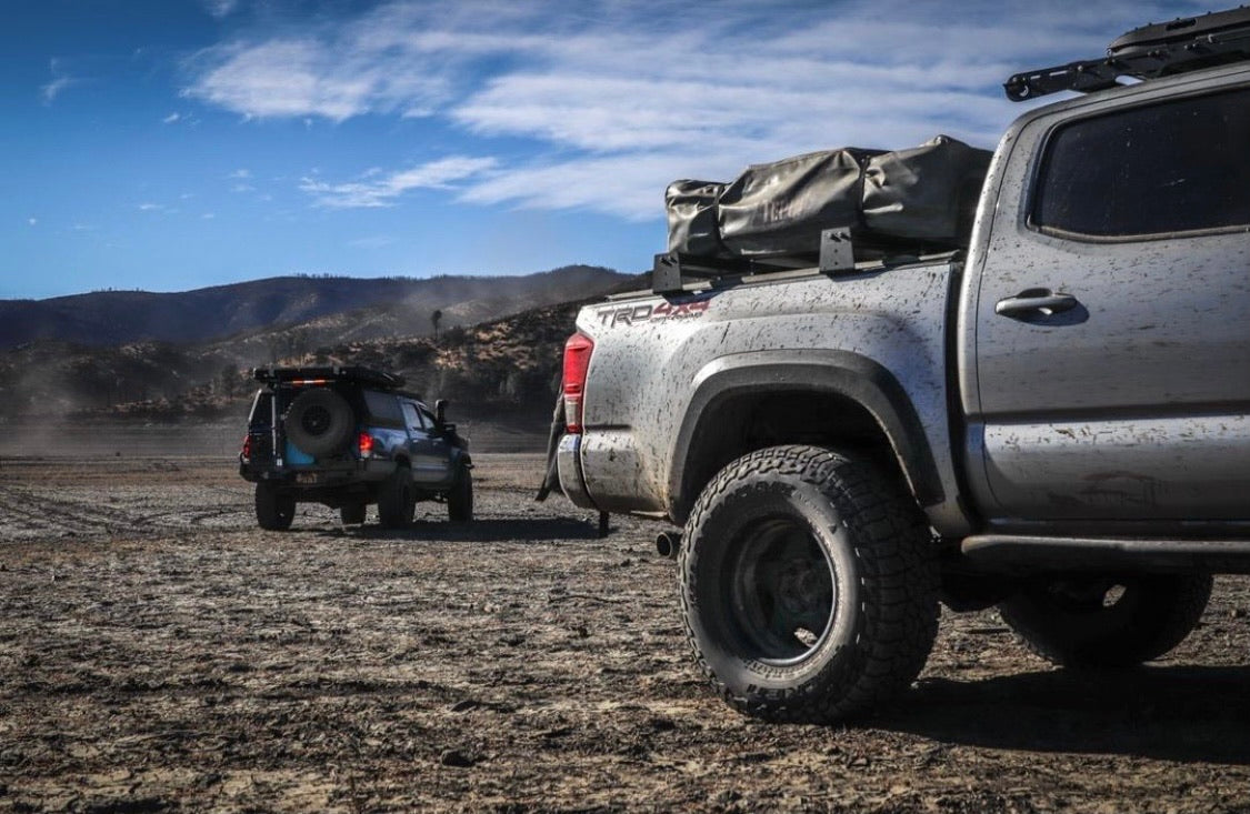 Tacoma bed rack system