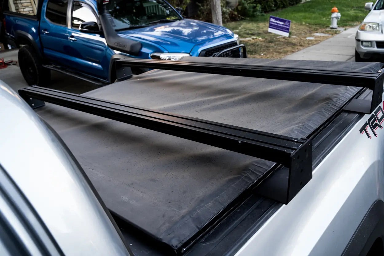 Tacoma bed rack system