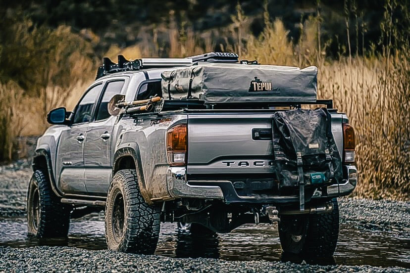 Tacoma bed rack system
