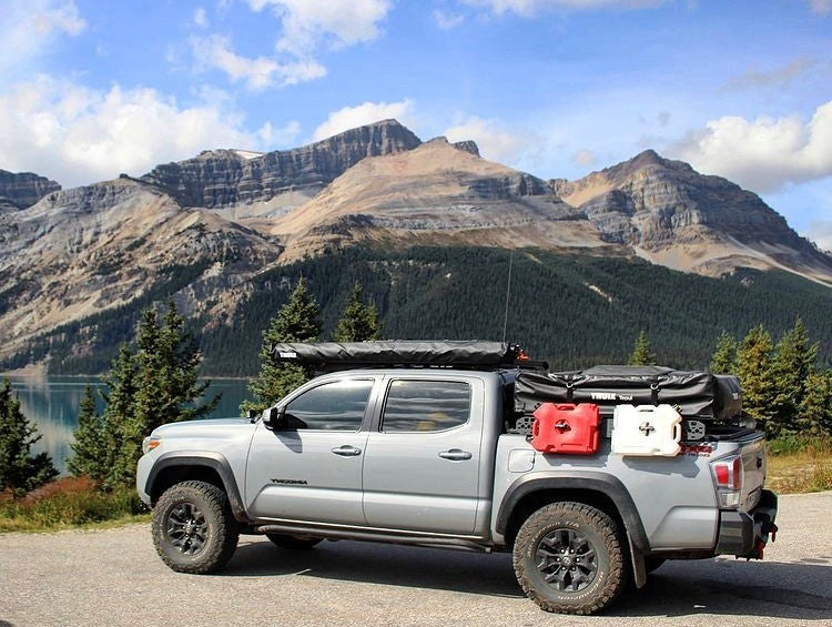 Tacoma bed rack system