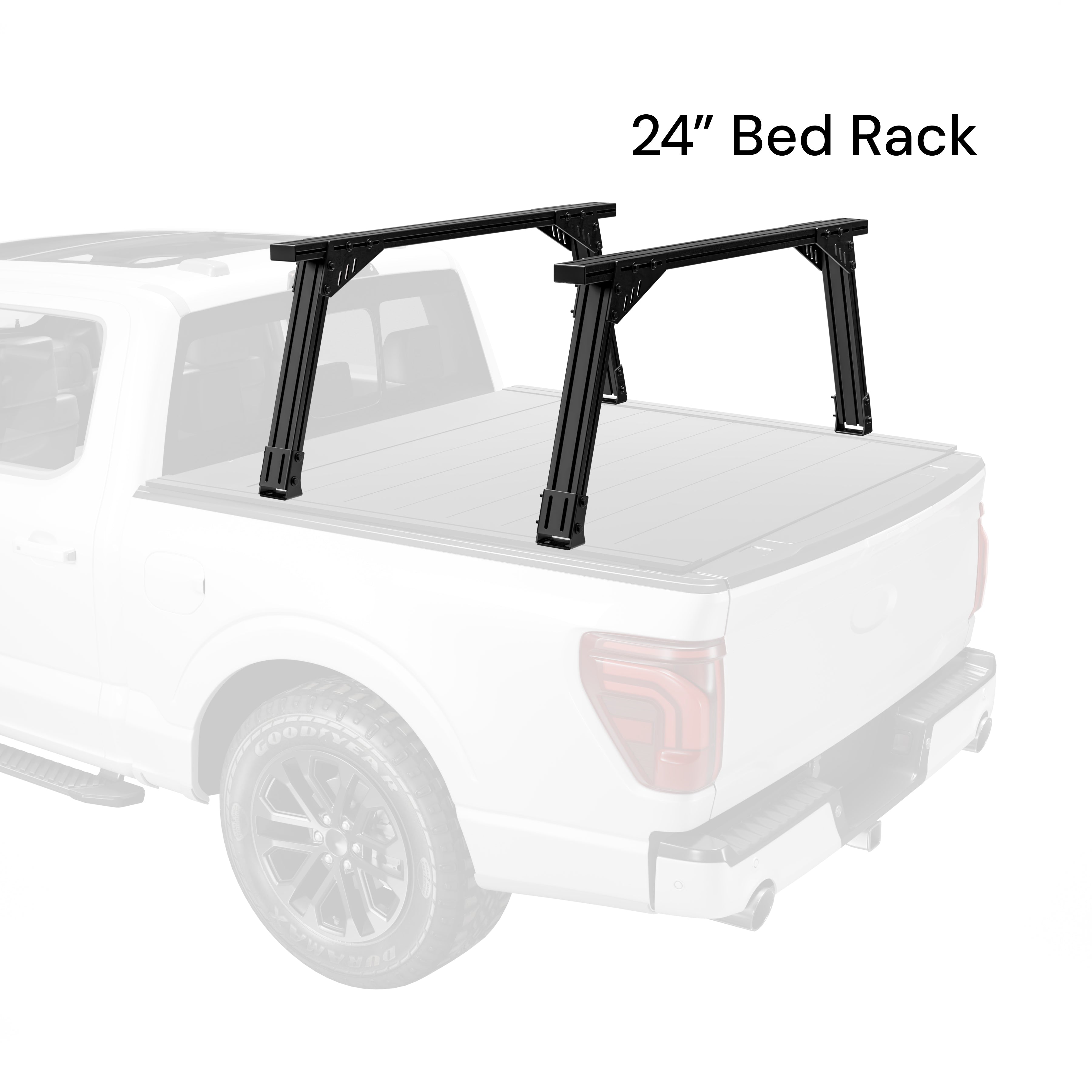 Tundra - Bed Rack for Retractable Covers with T-slots