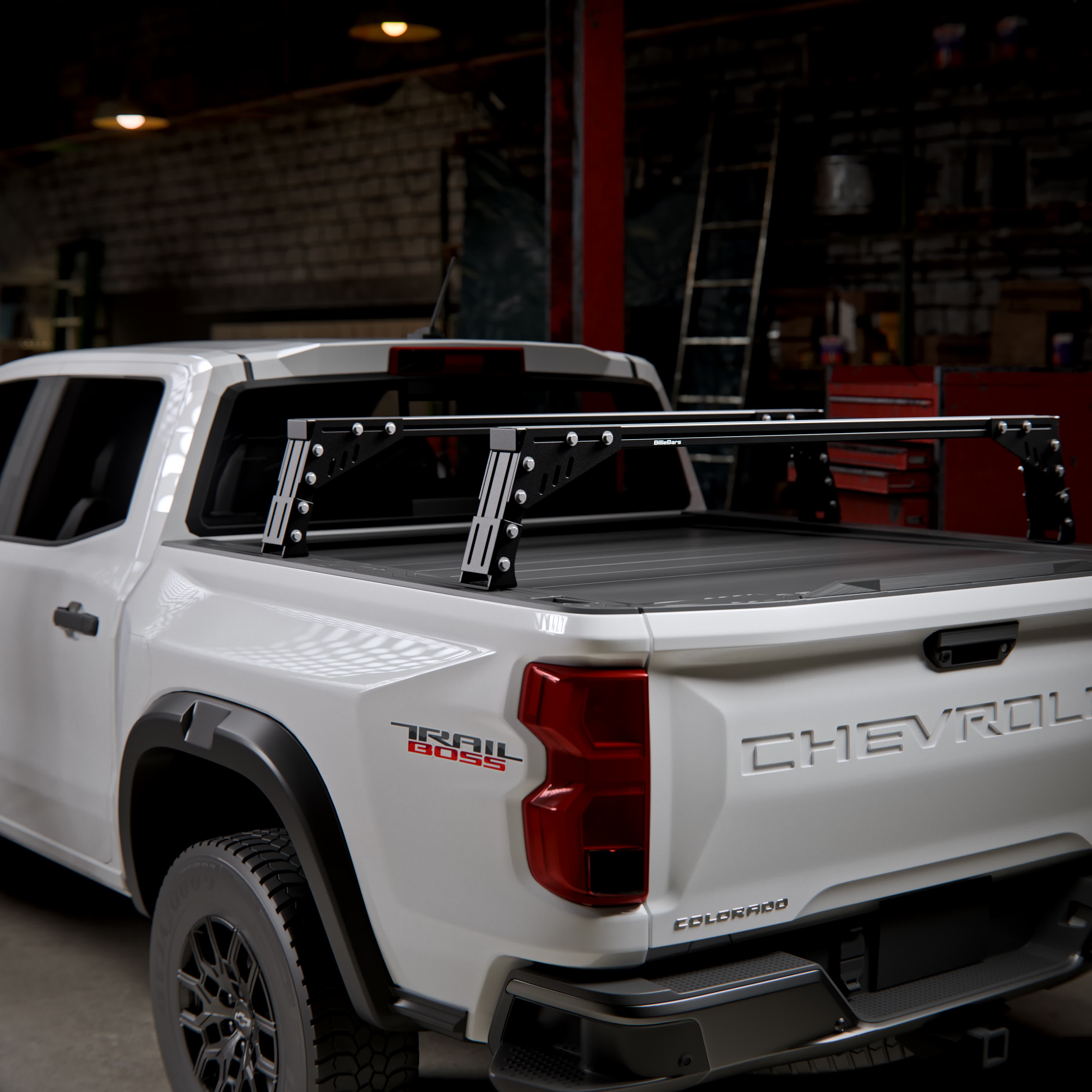 Colorado/Canyon - Bed Rack For Retractable Covers with T-slots