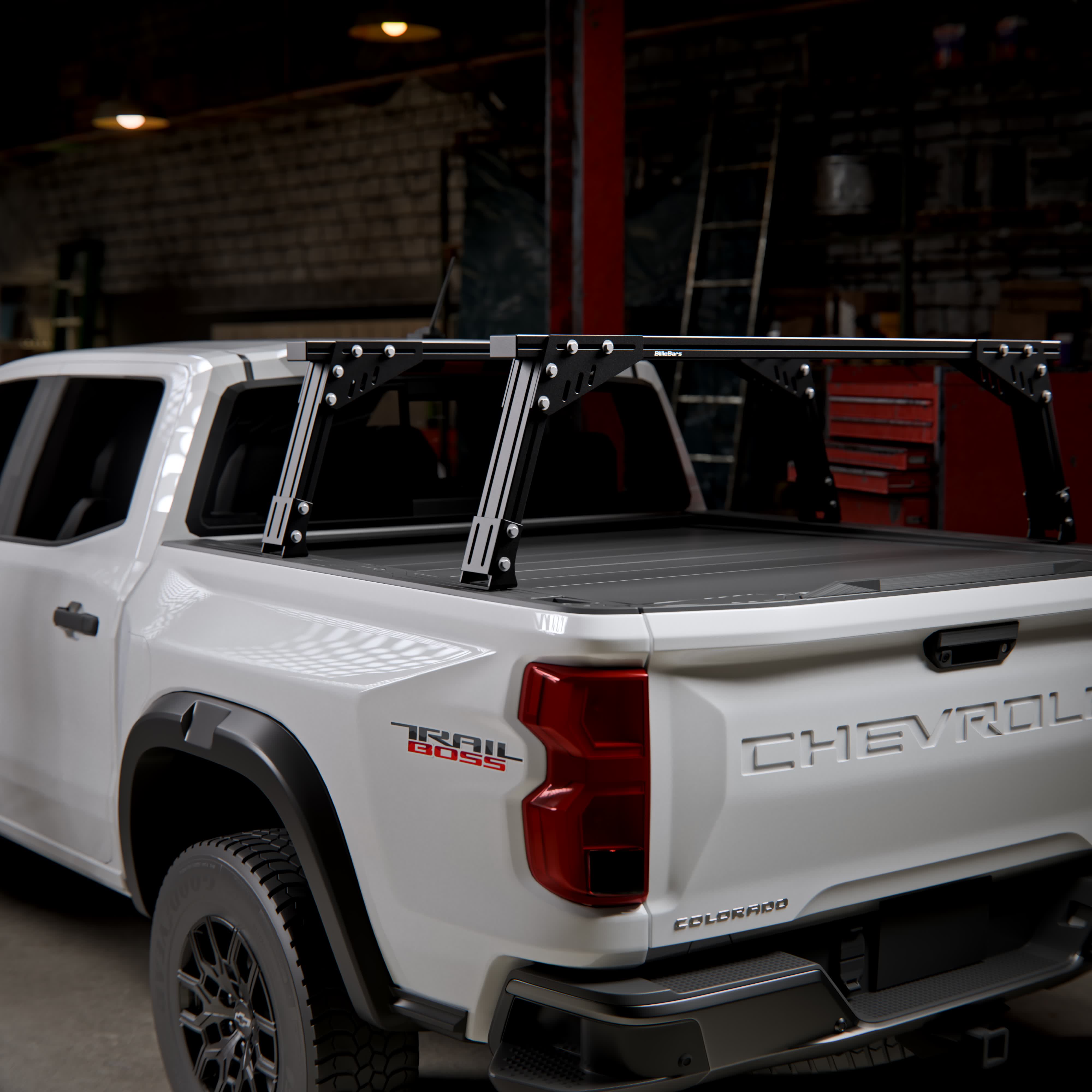 Colorado/Canyon - Bed Rack For Retractable Covers with T-slots