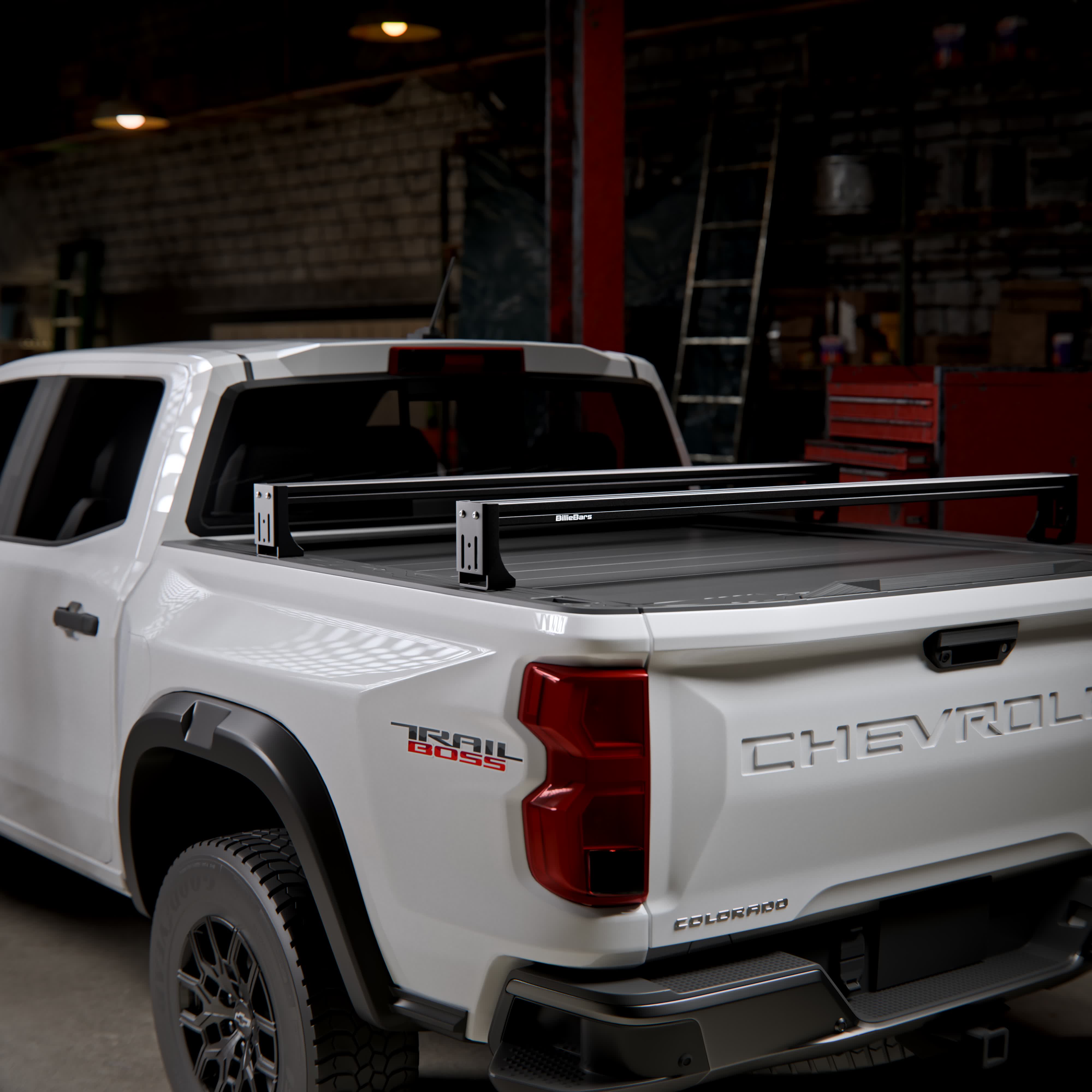 Colorado/Canyon - Bed Rack For Retractable Covers with T-slots