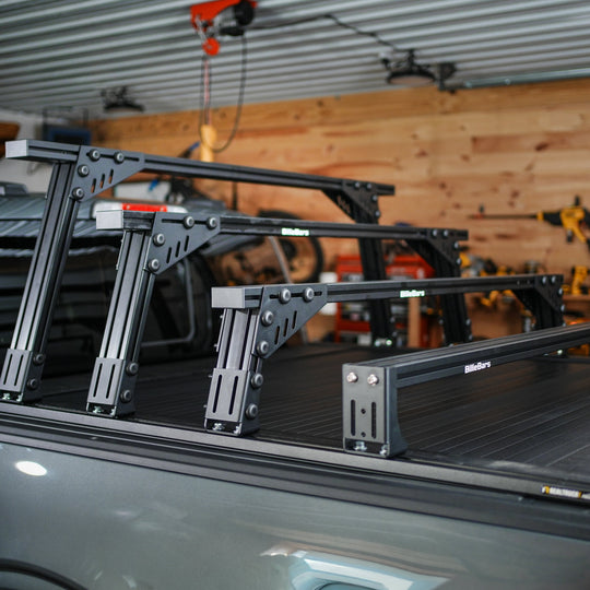 Silverado/Sierra 1500, 2500, 3500 - Bed Rack For Retractable Covers with T-slots