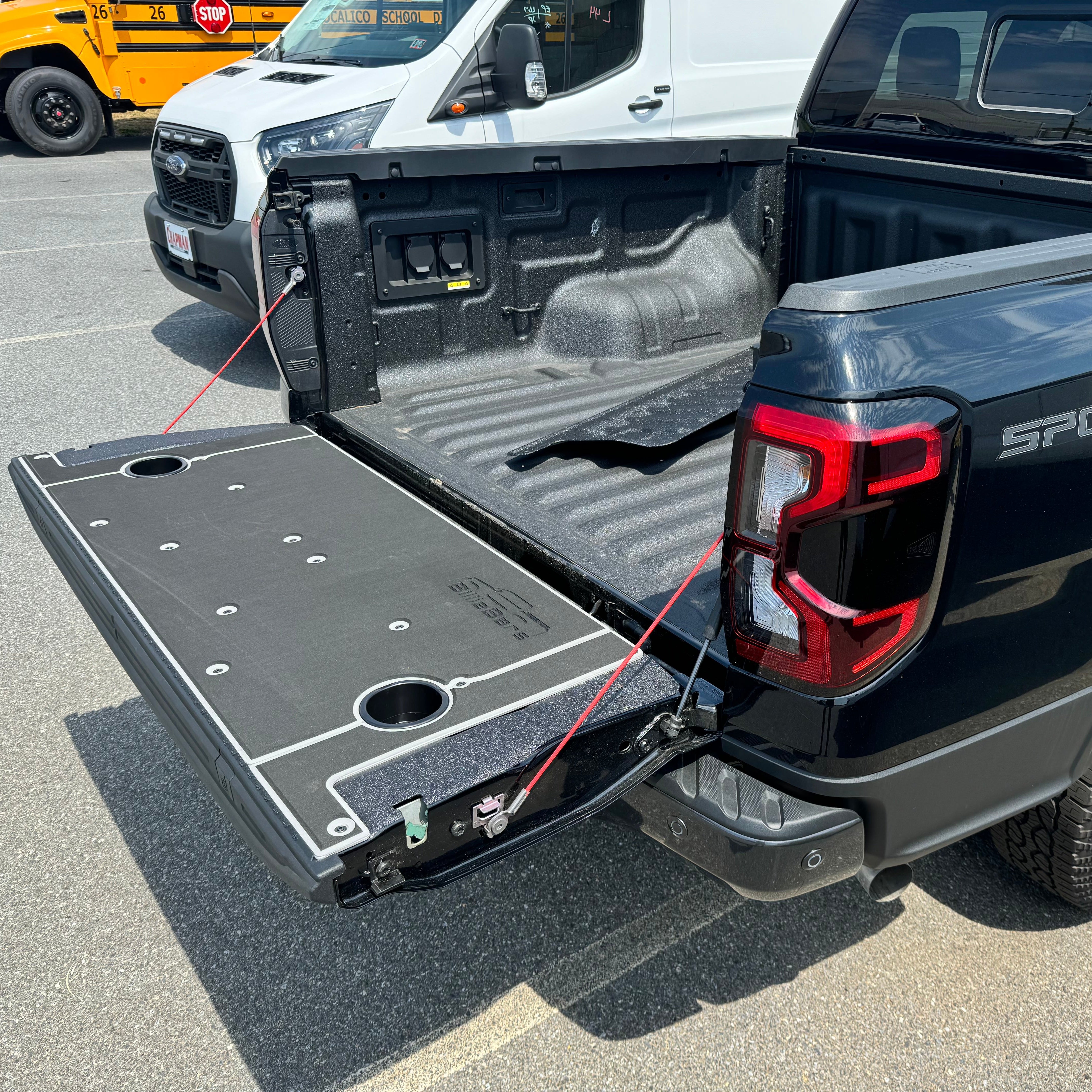 Direct Replacement Tailgate Molding For 2019-2023 Ford Ranger – Glossy Black, 10-Year Warranty