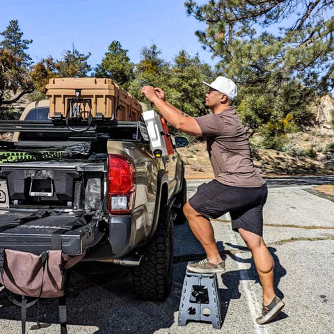 BillieBars Rack System for 2021 Jeep Gladiator Mojave with Hard Trifold  Tonneau (IT IS AWESOME!!!!) 