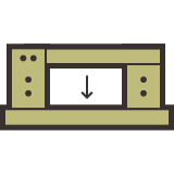 Low to the truck bed