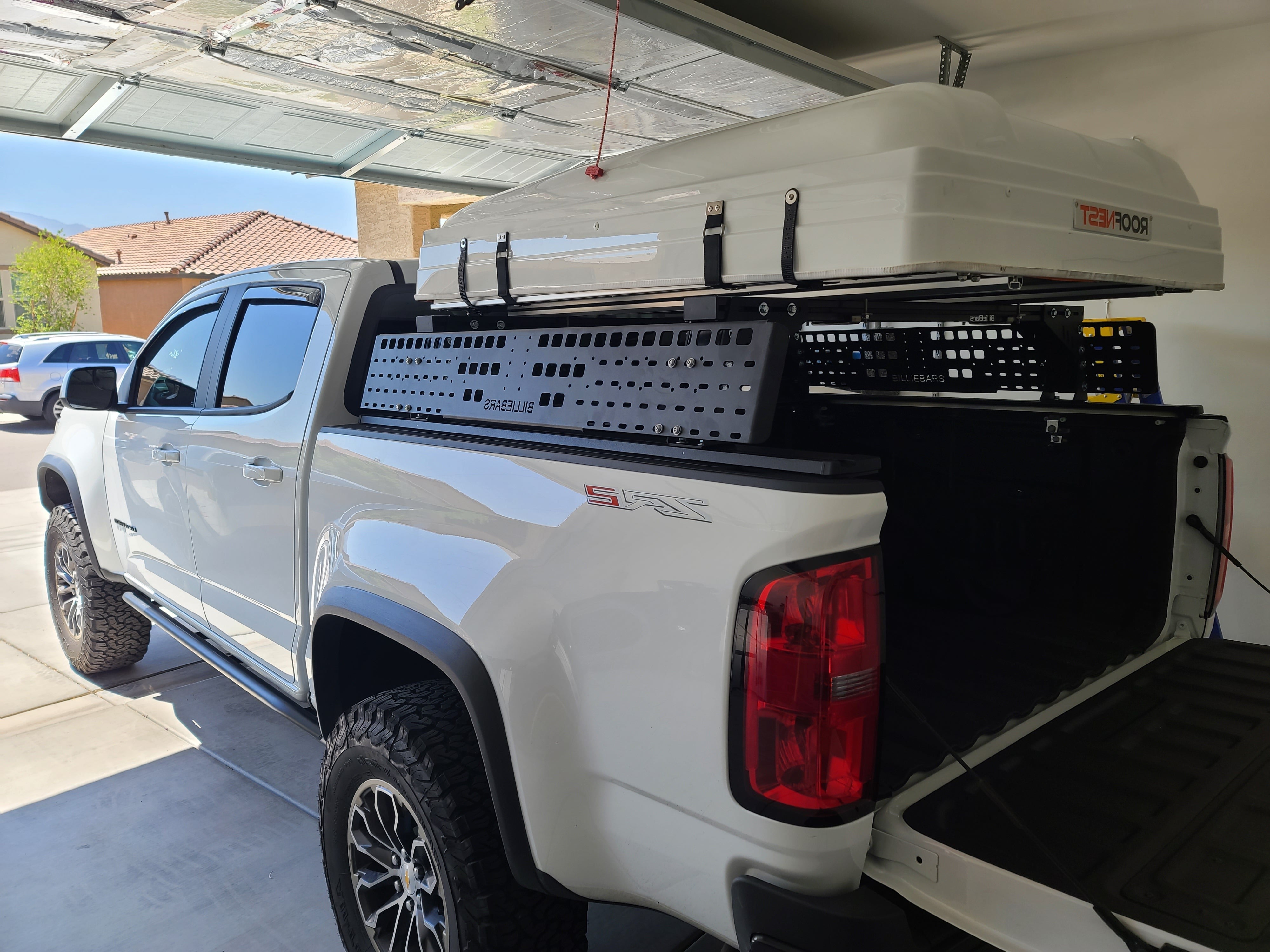 Colorado/Canyon - Bed Rack For Retractable Covers with T-slots