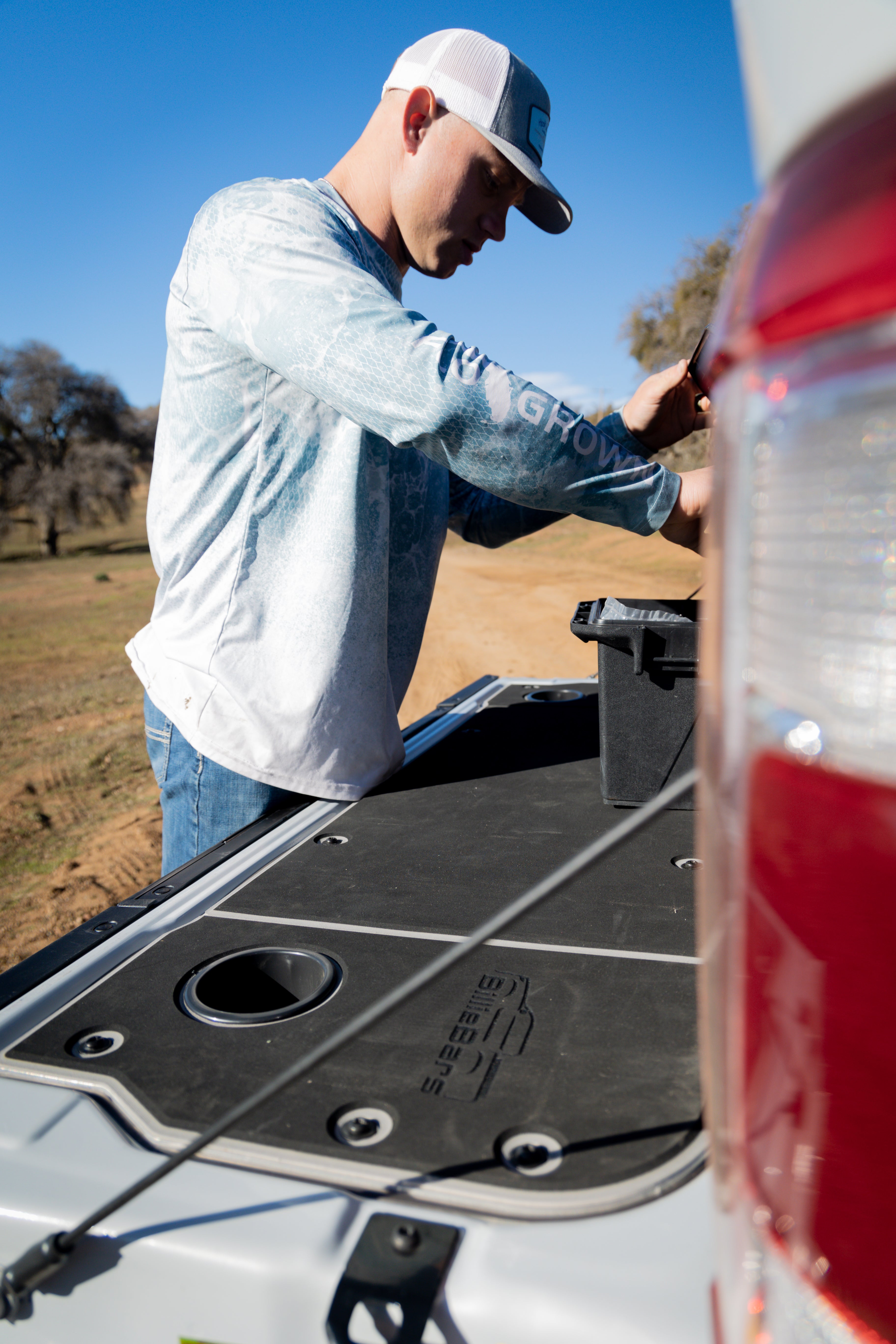 Workbench Mounted Rear Accessory Ford Workbench Tailgate Cover | BillieBars