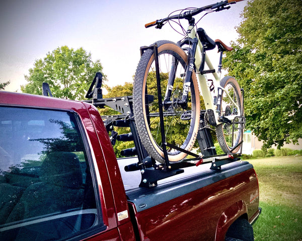 Bike Fork Mount Diy Bicycle Rack For Truck Bed Diy Bike Stand Up