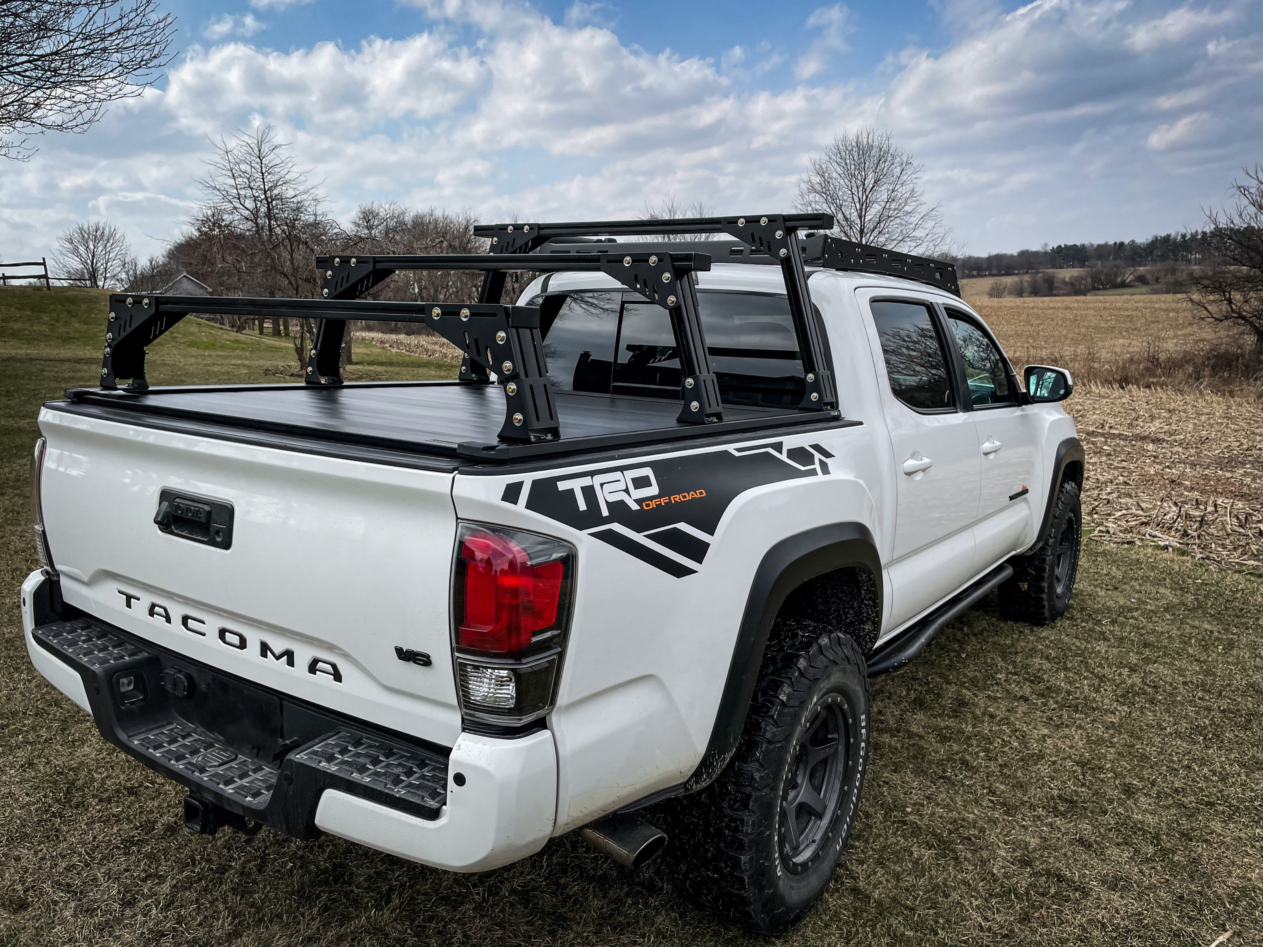F150, F250, F350 - Bed Rack for Retractable Covers | BillieBars