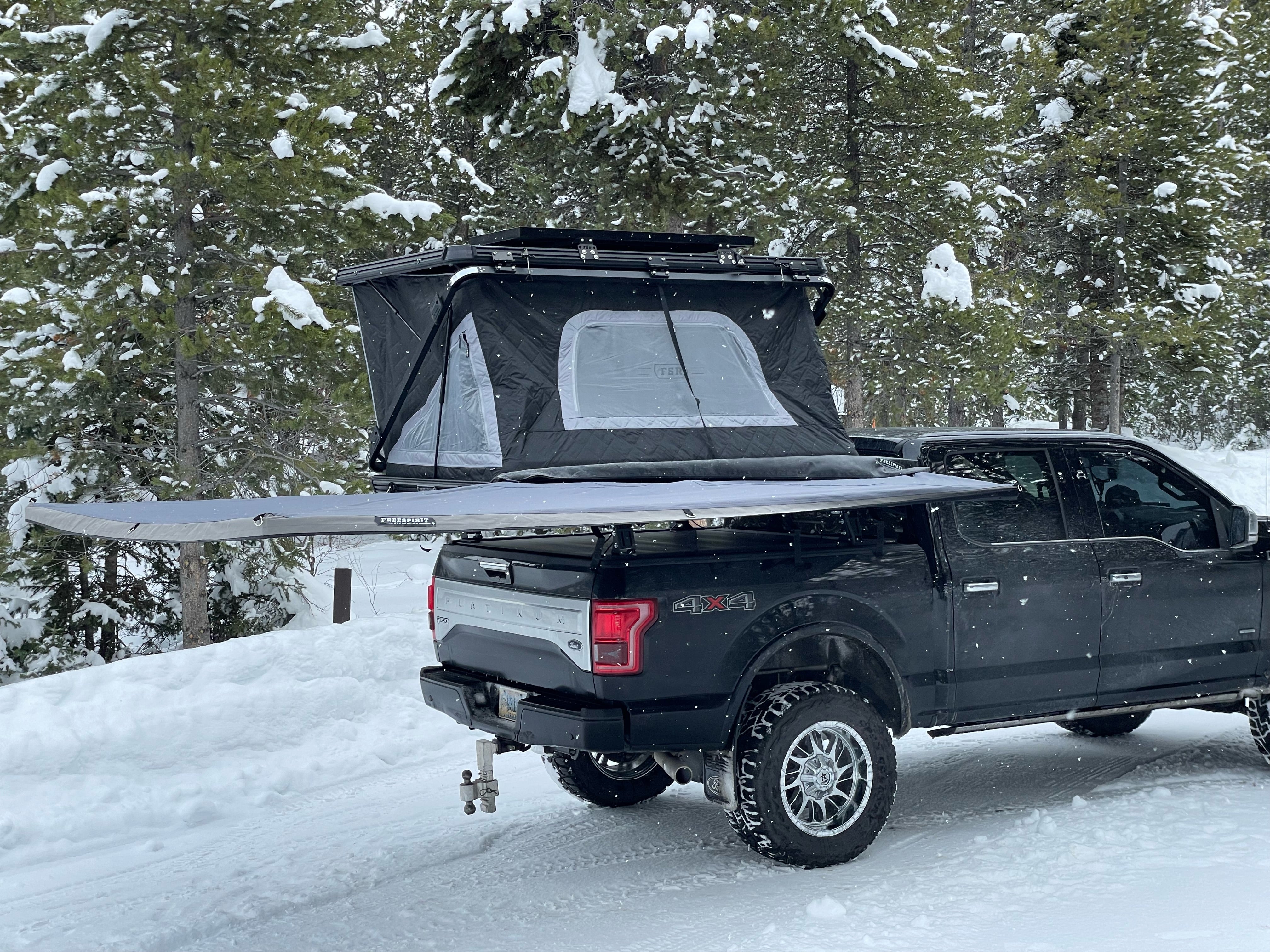 F150, F250, F350 - Bed Rack For Retractable Covers with T-slots